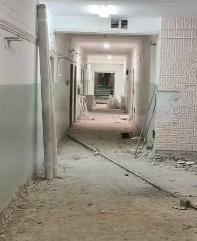 В больнице Ухты начался ремонт терапевтического отделения №2