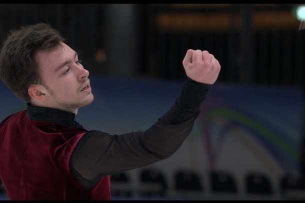 Ухтинец Дмитрий Алиев идет вторым на Чемпионате Европы по фигурному катанию