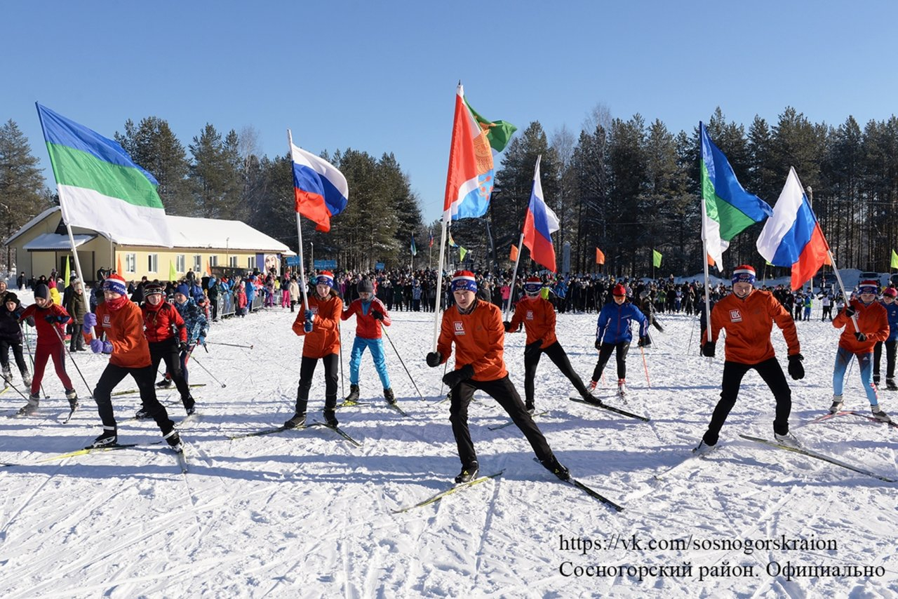 В Сосногорске из-за мороза перенесли "Лыжню России"