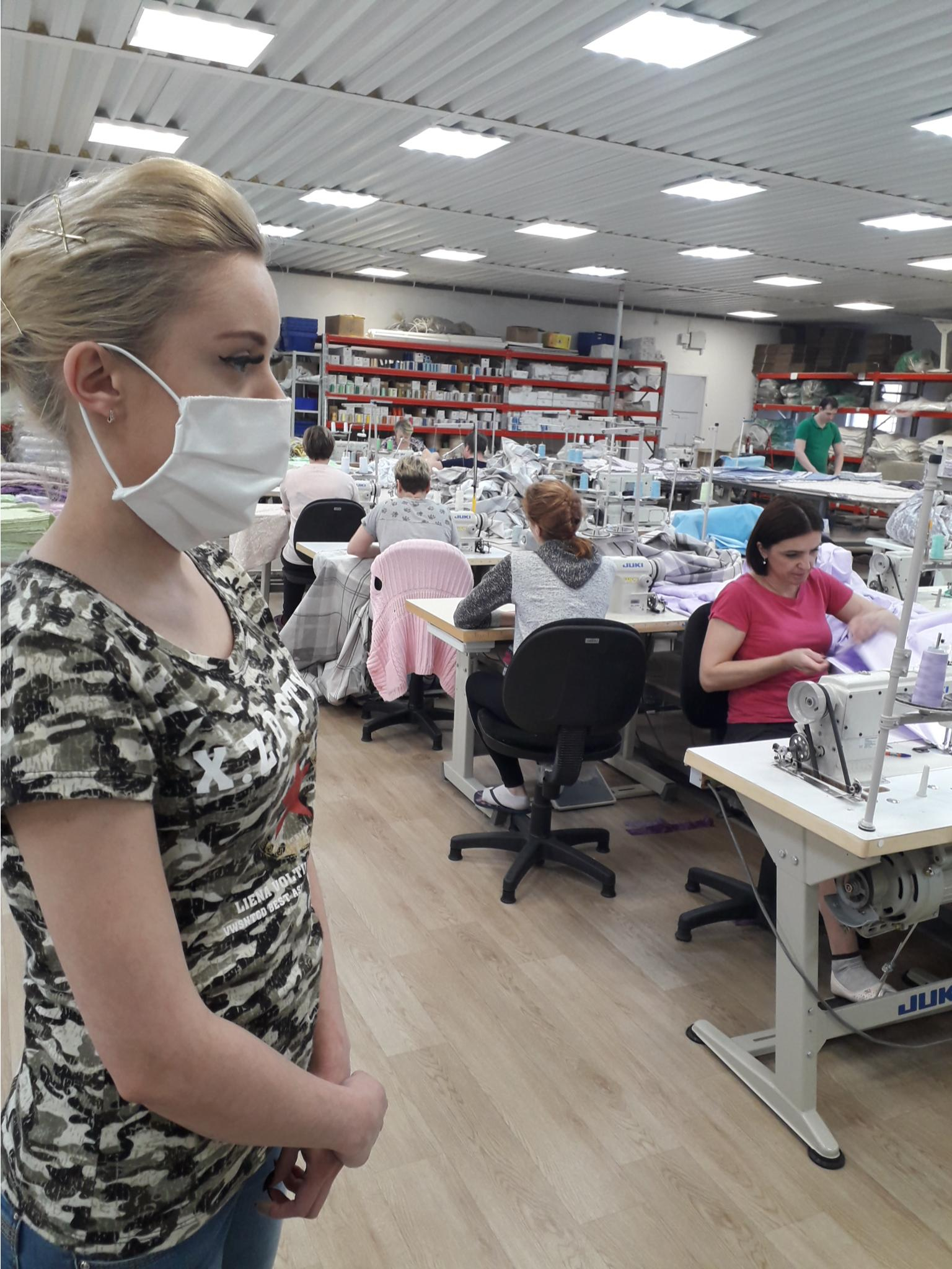 В Коми начали шить многоразовые медицинские маски