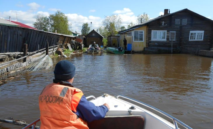95 населенных пунктов в Коми могут оказаться затопленными
