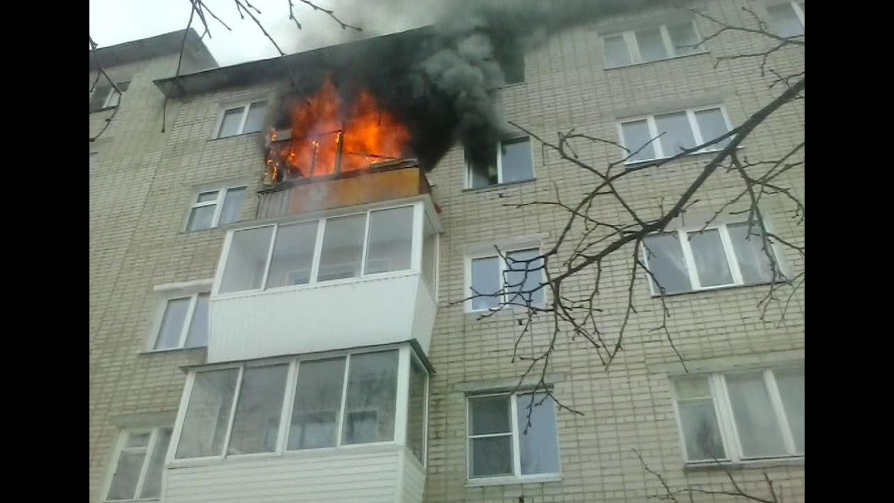 В Коми произошел пожар в квартире многоквартирного дома