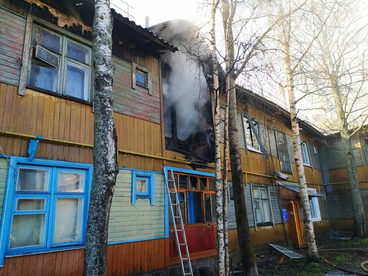 В Сосногорске снесут сгоревший дом
