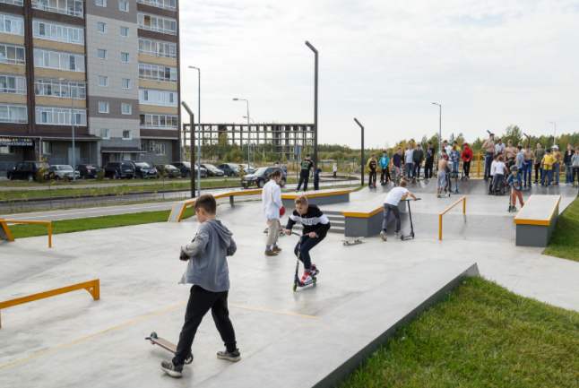 "Самый северный в России и самый большой в Коми": в Ухте открылся уникальный скейт-парк