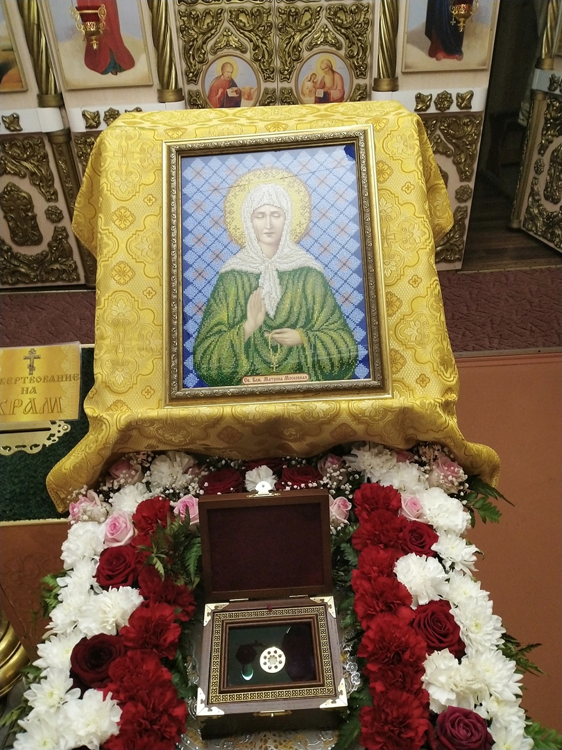 В Ухту прибывает ковчег с мощами Свято Блаженной Матроны Московской