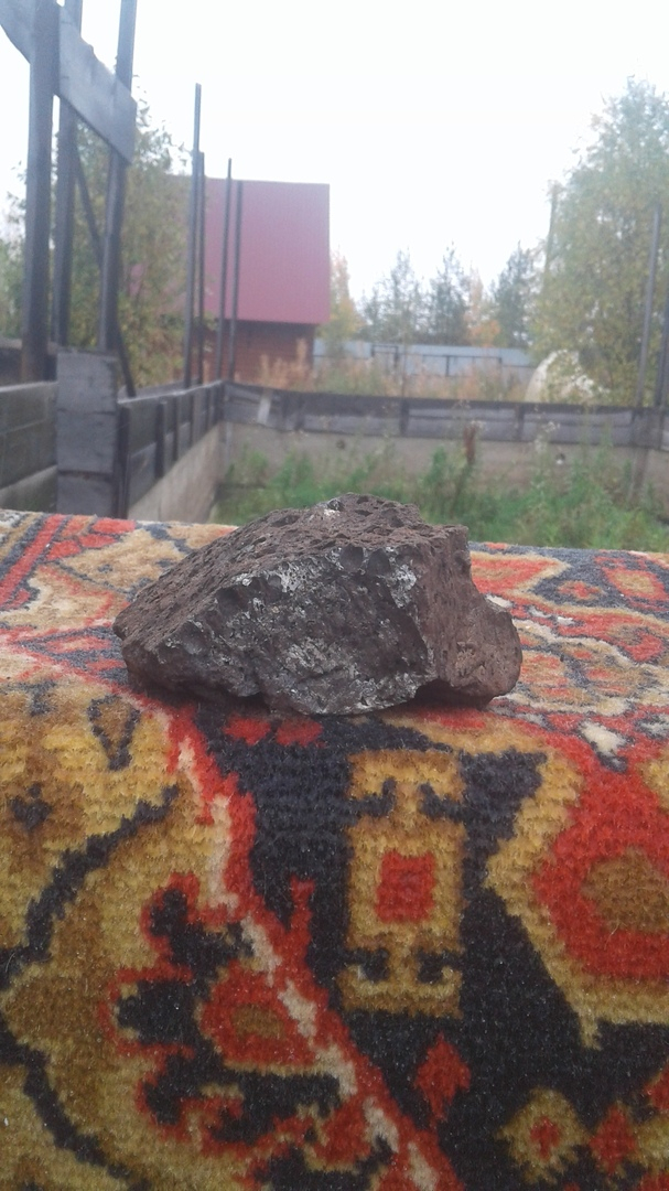 Дачники из Сосногорска нашли на своем участке метеорит
