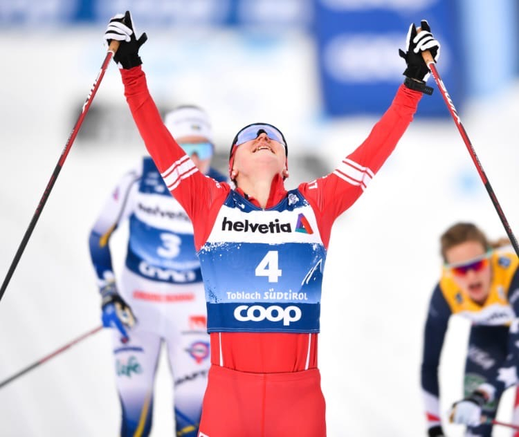 Сосногорская лыжница Юлия Ступак выиграла гонку преследования "Тур де Ски"