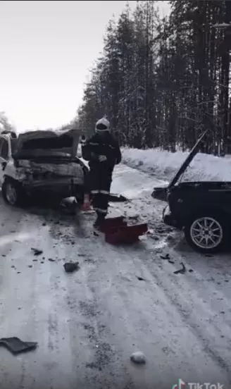 Фото к статье: Новые подробности ДТП под Сосногорском