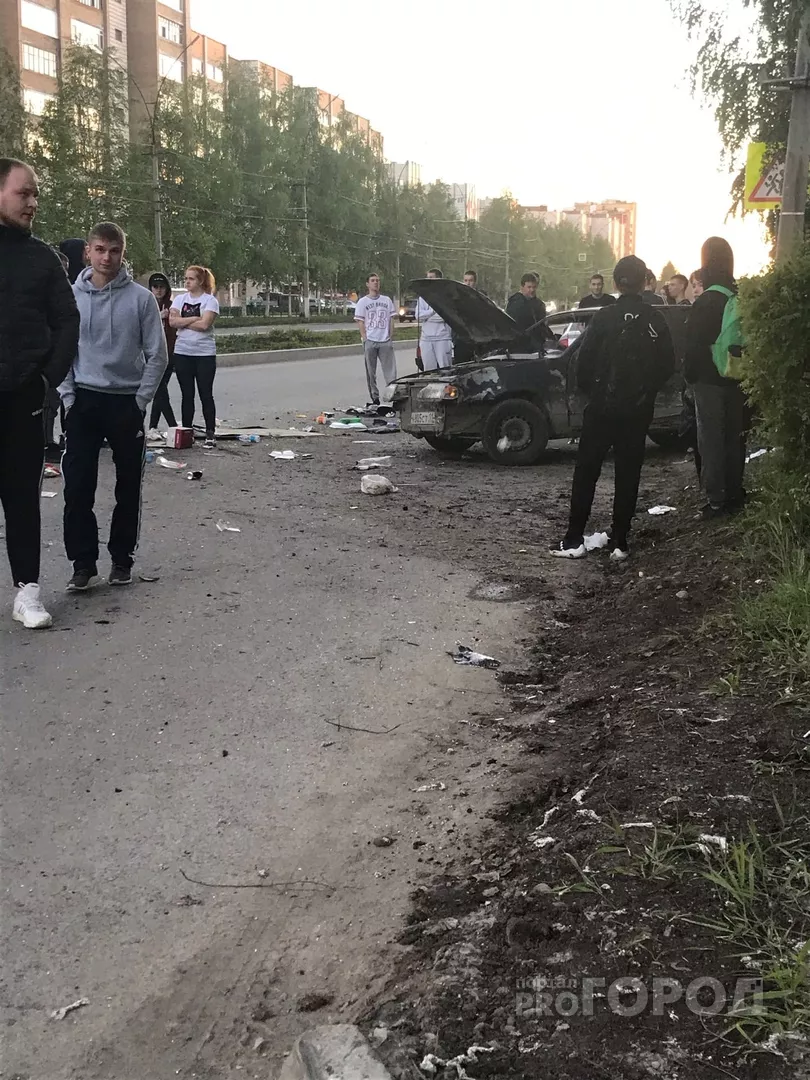 Фото к статье: Серьезная авария в Ухте. Один из участников меньше чем за год вождения привлекался к административной ответственности 61 раз