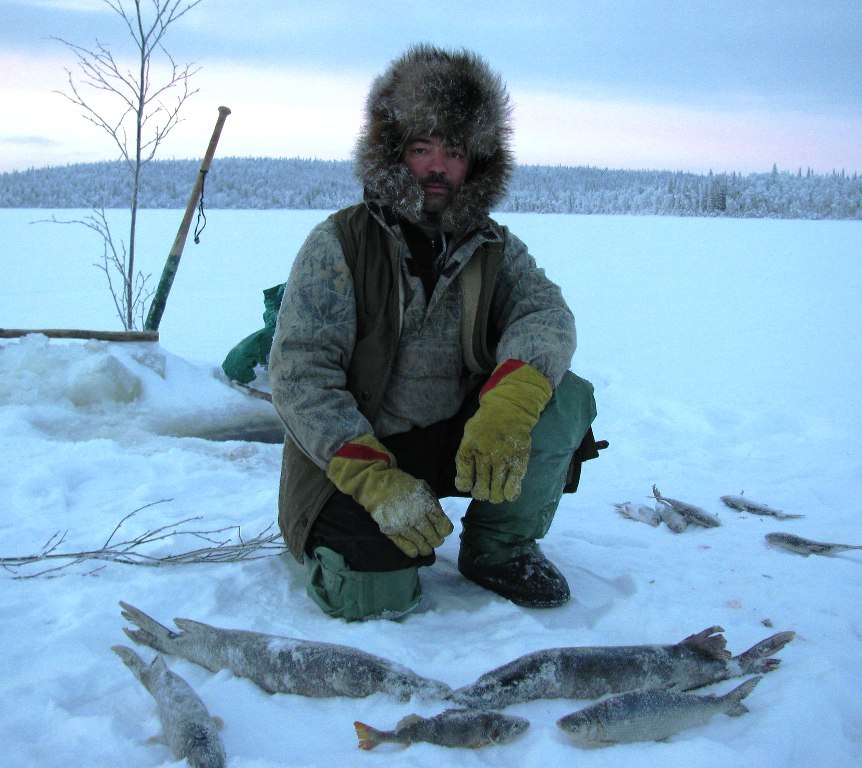 Тайга рыбалка на севере