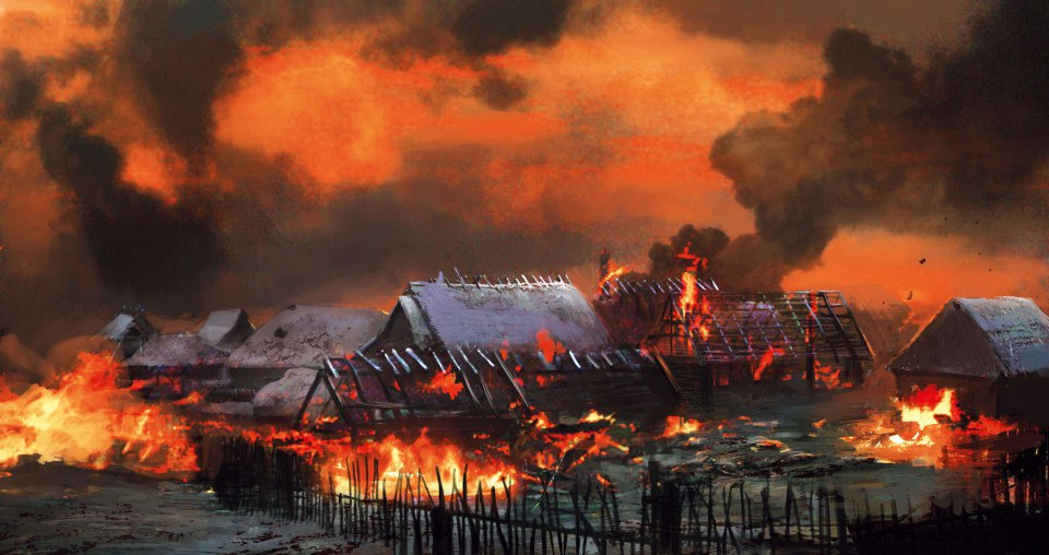 Во время субботника в Иркутске сгорела деревня