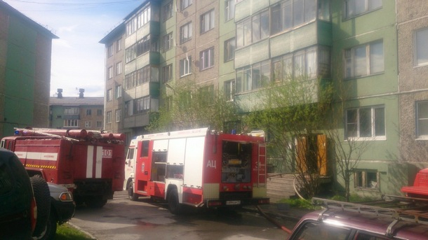 В Воркуте произошел пожар, эвакуировали 15 жителей пятиэтажки