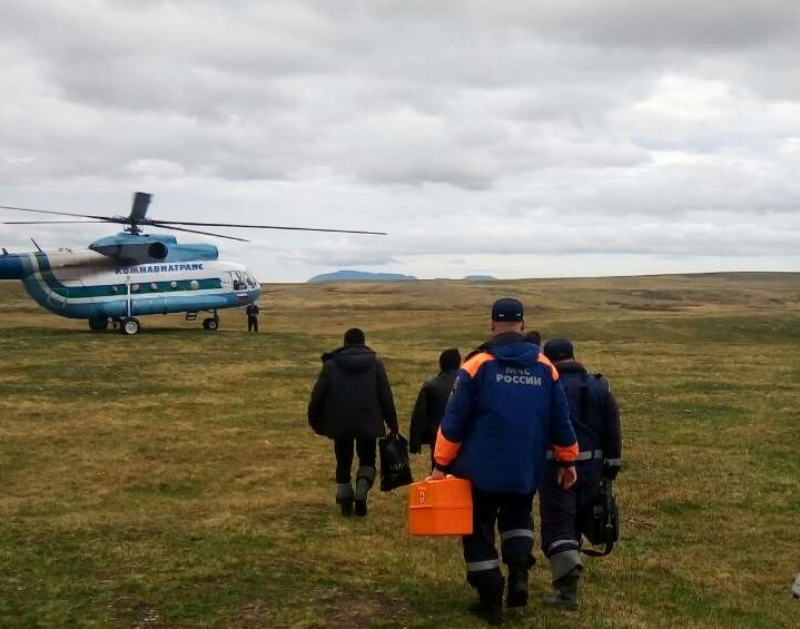 Воркутинские спасатели оказали помощь мужчине, на которого напал медведь