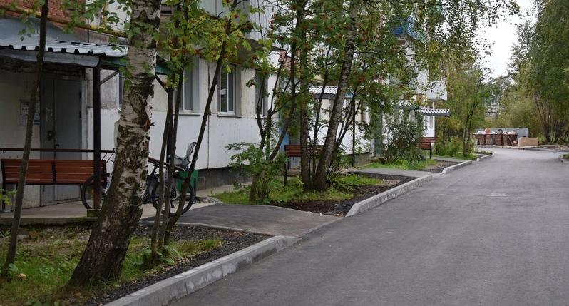 В Ухте заканчиваются масштабные работы по ремонту дворов