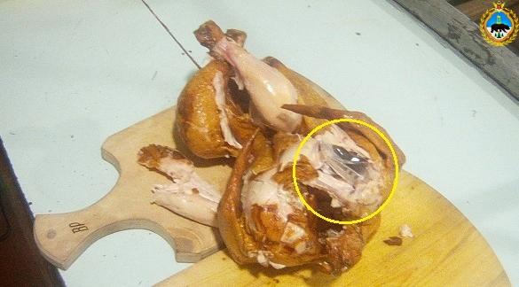 В ухтинскую колонию хитрому зеку пытались передать "куриный-смартфон"