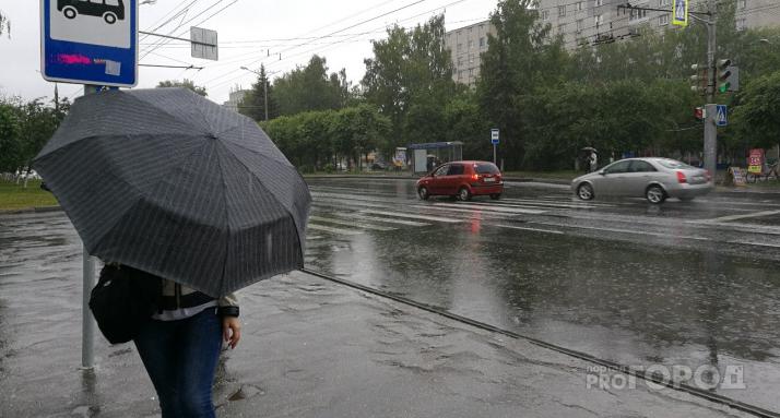 В Коми начался сезон беспрерывных дождей, возможен снег