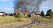 В Коми сгорел жилой дом, на улице осталось 12 семей