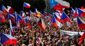 Жители Чехии вышли на митинг против правительства 