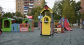 В Ухте детская площадка "заиграла" новыми красками
