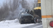 "Автомобиль всмятку": На трассе в Коми произошло смертельное ДТП