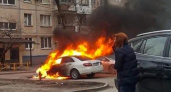 Житель Коми угнал автомобиль и поджег его