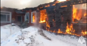 В Коми школа сгорела во время учебного процесса