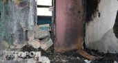 В Сосногорске сгорела баня
