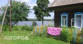 В одном из районов Коми ливень затопил огороды, дровяники и чуть не смыл детсад