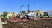 В Ухте открыли новую детскую площадку