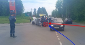 В столице Коми “Рено” не поделило дорогу с “БМВ”