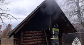 За последние сутки в Коми сгорела частная баня 