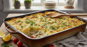 Запеканка с минтаем под сырной корочкой: простой ужин с эффектом «вау»