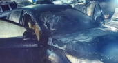 Техническая неисправность привела к пожару в автомобиле в Ухте
