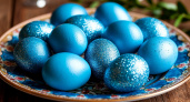 Не мусор, а сокровище: крашу яйца в "космический" цвет без химии - луковая шелуха в пролёте
