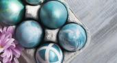 Эффект "дорого-богато": сияющие яйца на Пасху в модном цвете "тиффани" — главный тренд 2026 года