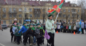 В Ухте более 150 дошкольников в форме разных родов войск впервые провели масштабный парад к годовщине Победы