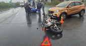 В Ухте госпитализировали мотоциклиста после ДТП с "Ладой Иксрей"
