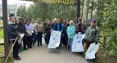 В Коми провели экологическую акцию "Речная лента"