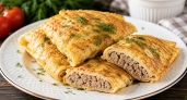 Когда котлеты надоели, готовлю бризоль: тот же фарш, но вкуснее и сочнее — и подача намного красивее 