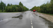 Водитель мопеда без прав не уступил дорогу иномарке в Коми