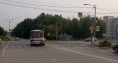 В Коми автобус сбил подростка на мотоцикле на перекрестке