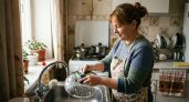 3 ложки на губку — и стеклянные крышки от кастрюль будут как с витрины: ни пятен, ни следов — лайфхак