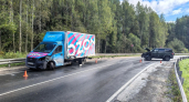 Водитель “УАЗа” выехал на встречную полосу и протаранил грузовик на трассе в Коми