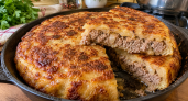 Найдена замена скучным котлетам: готовлю мясной «Сковородник» — румяная корочка, внутри сочный фарш