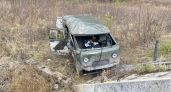 Водитель УАЗа опрокинулся в кювет в Коми 