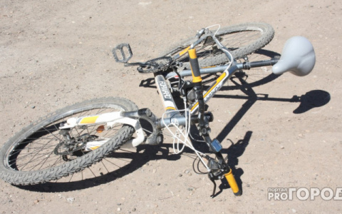 В Коми велосипедист пострадал в ДТП