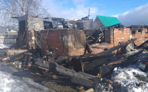 Семье с 10-ю детьми, чей дом сгорел в Сосногорске, нужна помощь