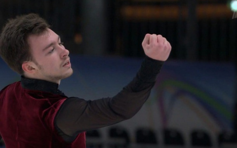 Ухтинец Дмитрий Алиев идет вторым на Чемпионате Европы по фигурному катанию