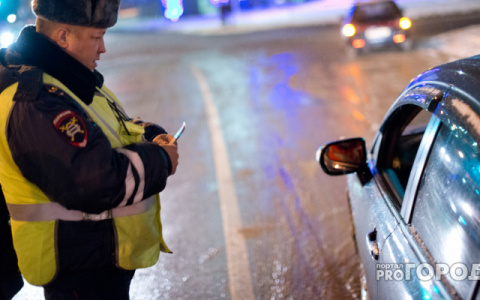 Ухтинские автоинспекторы за сутки поймали двух пьяных водителей