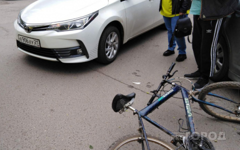 В Ухте водитель сбил мальчика на велосипеде